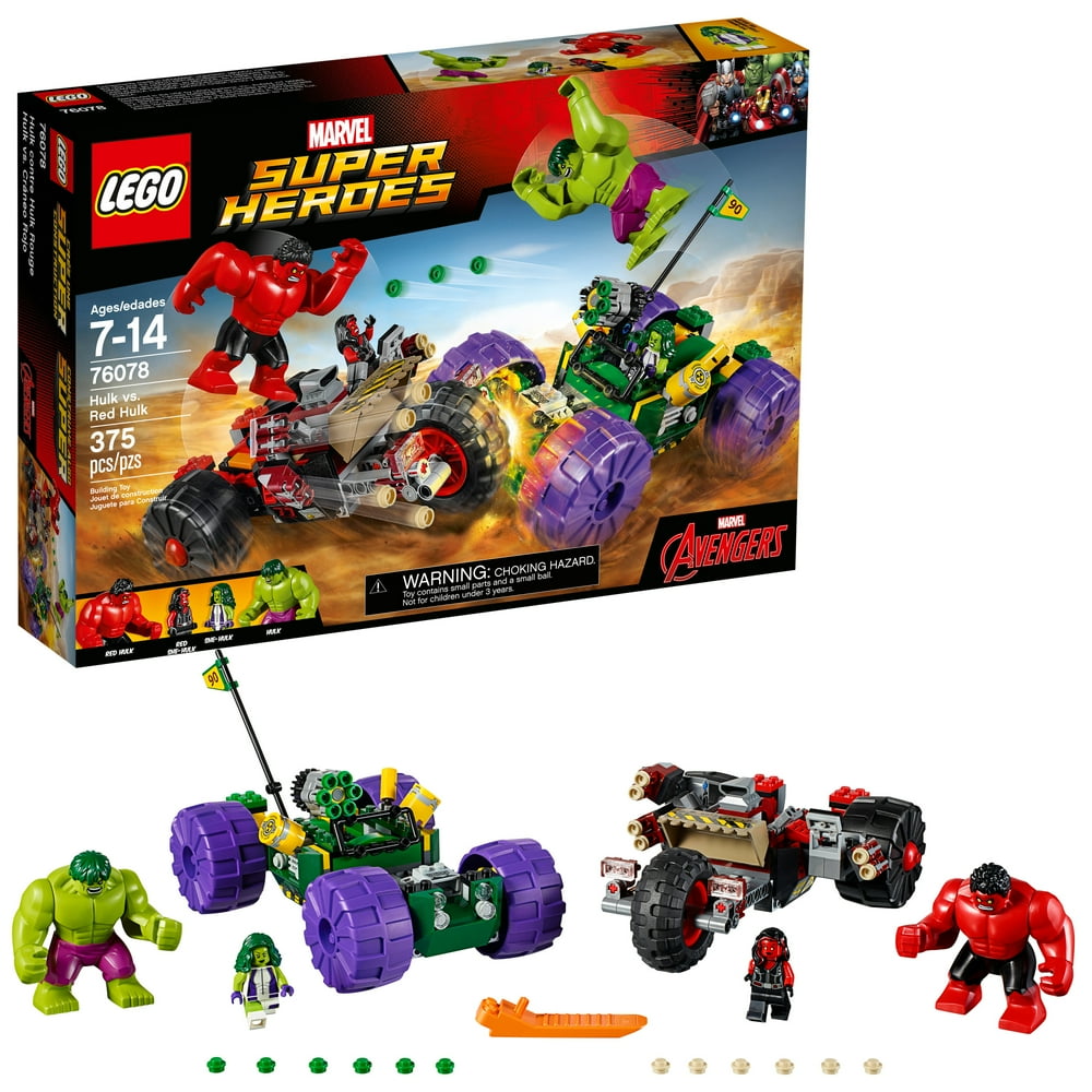 thor and hulk lego set