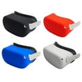 thumbnail image 3 of Silicone Cover Set for Oculus Quest 2, Protective Cover Include Front Shell Cover and Controller Grip Cover, Face Cover, Lens Protector Cover, Shakes Stick Caps,Red, 3 of 7