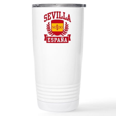 CafePress - Sevilla Espana Stainless Steel Travel Mug - Insulated Stainless Steel Travel Tumbler 20 oz.