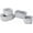 Gray, variant on Caraway Mini Food Storage 9pc Set - Glass Storage Containers for Food - Ceramic-Coated Glass - Air Release Technology - Compact & Stackable Design - Cream
