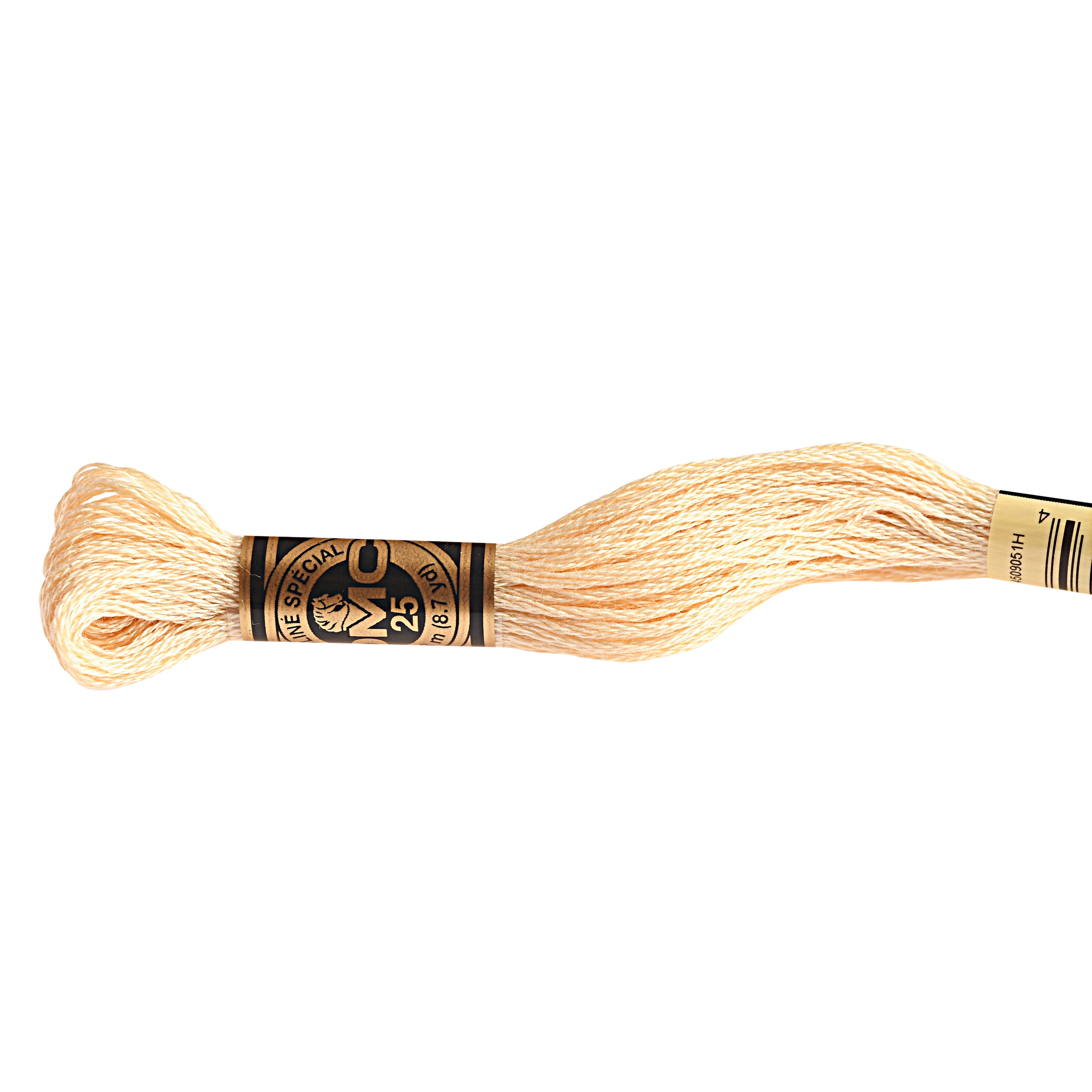 DMC Mouline Special Tan Floss Embroidery Yarn, 8.7 Yd