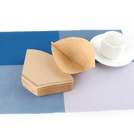 

Esptrs Unbleached Coffee Filter Papers 100x Unbleached Coffee Filter Papers Cones Cups Brewer Strainer Dripper Coffee Filter Papers Cups