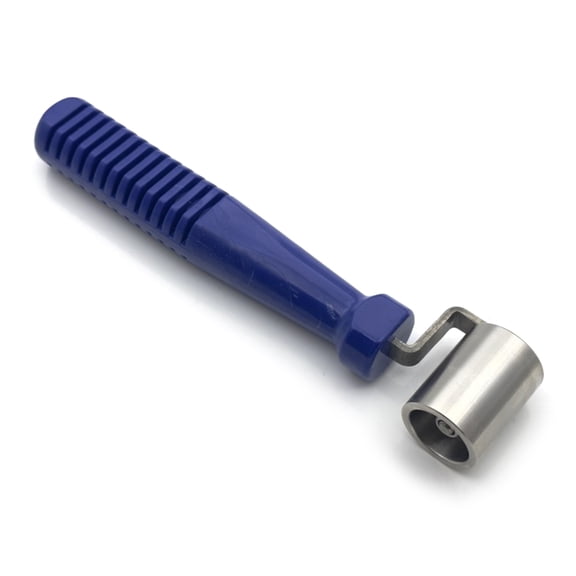 Flat Pressure Roller Stainless Steel Wallpaper Roller Construction Tool Seam Rolling Tool Edges Seam Roller Enduring