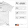 thumbnail image 4 of Tee Hunt Dear Algebra Stop Asking Us to Find Your X T-Shirt Funny Men's Tee, Ash Gray, 4X-Large, 4 of 5