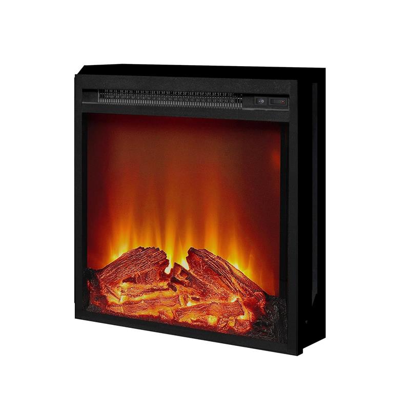 AltraFlame 18" Glass Front Electric Fireplace Insert in Black Walmart Canada