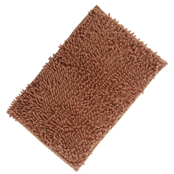 Alfombrilla de cocina antideslizante para baño. Alfombrilla De Microfibra Para Baño, Cocina, Baño, Ducha, Rectangular, Color Marrón L Magideal Alfombrilla de cocina antideslizante para baño.