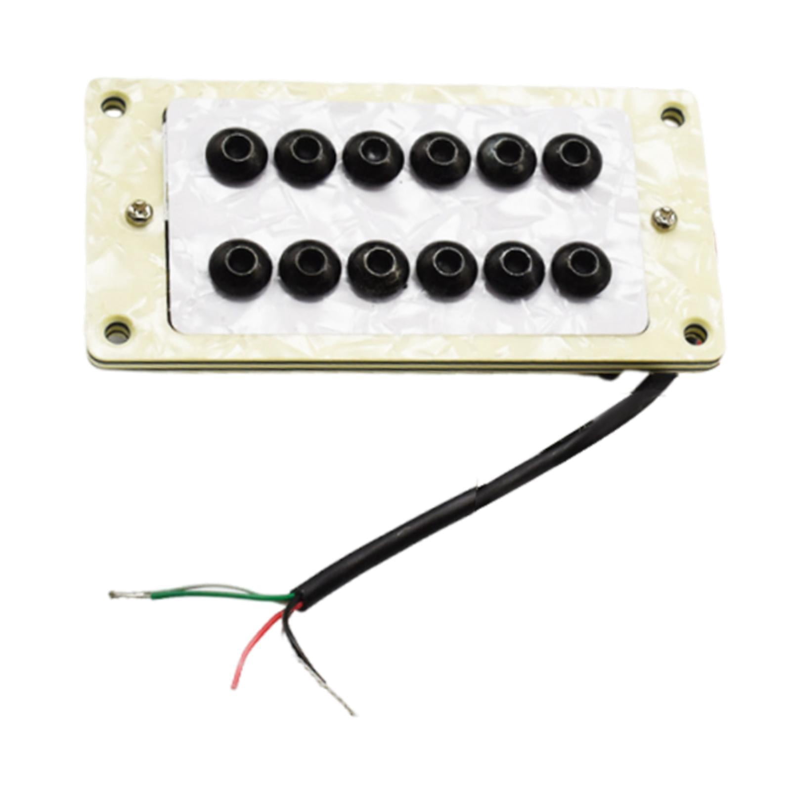 LeeQinersw Electric Guitar Humbucker Pickup Spare Part Replacement Compact Professional Easy to Install Musical Instrument Accessories Bridge