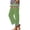 Green, variant on kaondbfi Spring Fall Essentials Casual Clothing Women's Non Pocket Cotton Linen Casual Pants Summer Casual Pants for Women