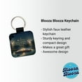 thumbnail image 2 of Be Still And Know That I Am God Psalm 46-10 Angels Outdoor Faux Leather Square Keychain, 2 of 7