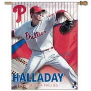 MLB - Roy Halladay Philadelphia Phillies Vertical Flag: 27x37 Banner