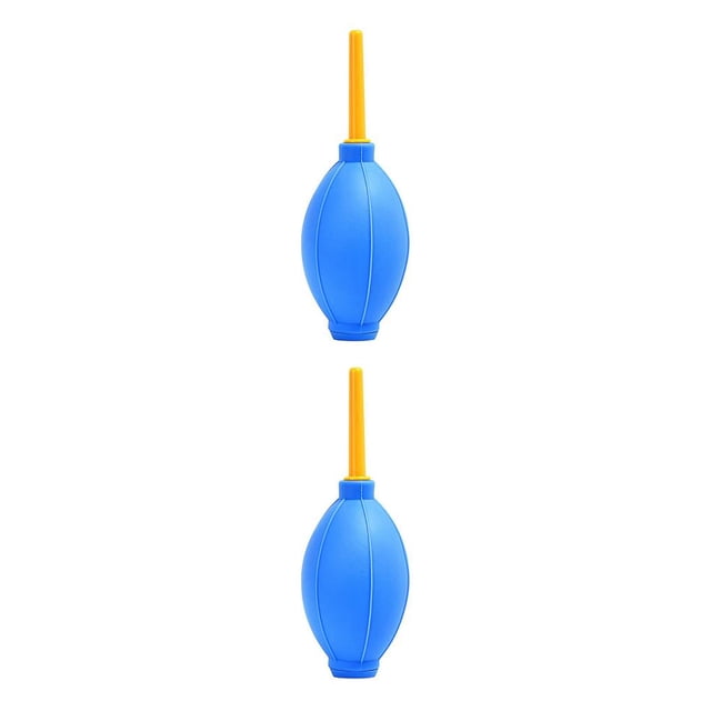 Minnieouse 1 unidad de soplador de látex, bomba de aire con globo, operación Manual, secador de pegamento azul, pestañas postizas, inflador azul 2Conjunto