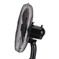 thumbnail image 4 of Brentwood Kool Zone F-16SMB 3-Speed 16" Oscillating Stand Fan, Black, 4 of 7