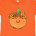 thumbnail image 4 of Inktastic Pumpkin Unicorn for Halloween and Thanksgiving Boys or Girls Toddler T-Shirt, 4 of 5