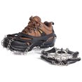 thumbnail image 2 of Crampones Agrupados Con 19 Dientes Zapatos Nieve para Hielo Unisex Equipo para Exteriores (negro L), 2 of 9