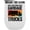 White, variant on Distressed Just a Boy Who Loves Garbage Trucks, Garbage Man or Collector Themed, White 12oz Wine Tumbler