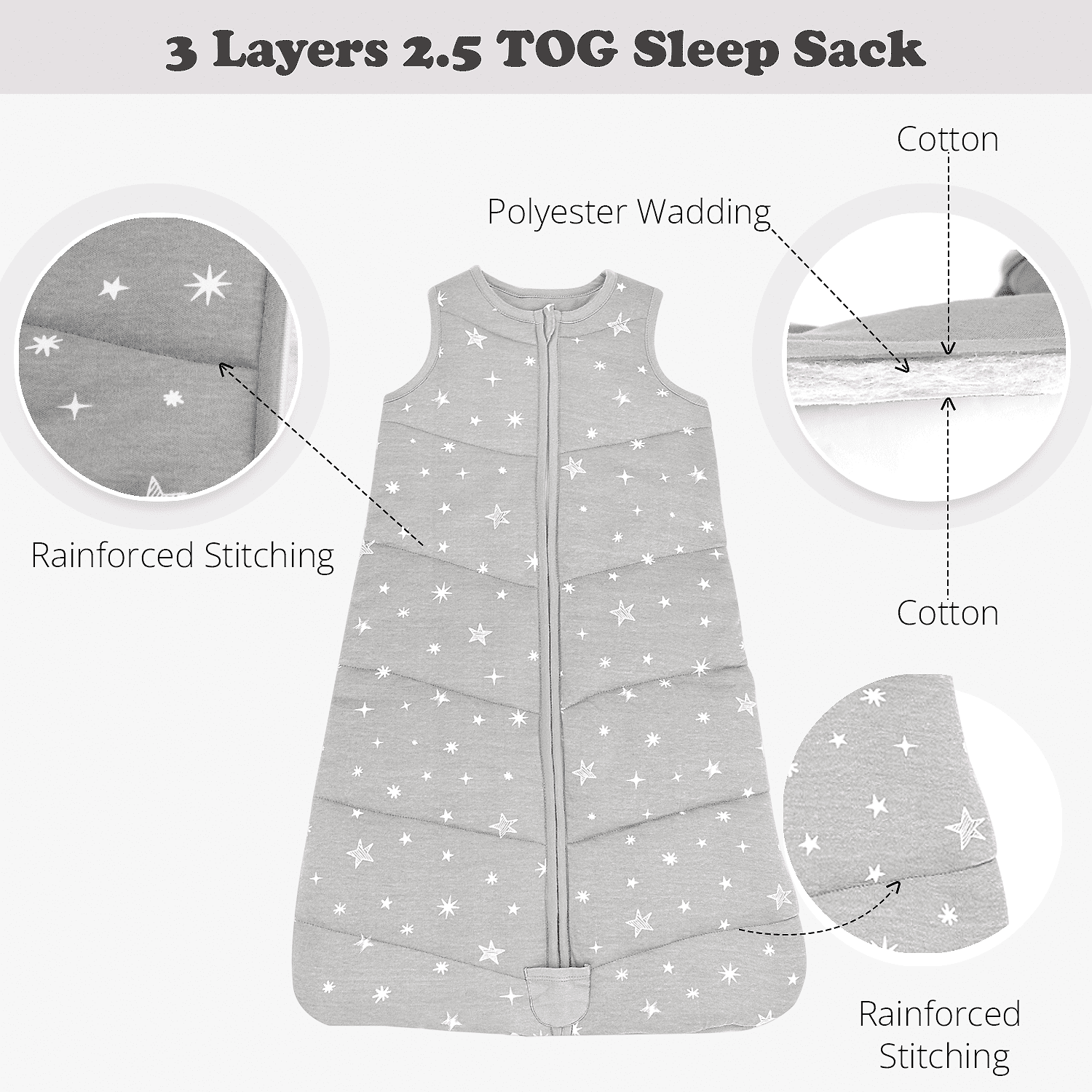 Sleep sack hotsell tog 2.5