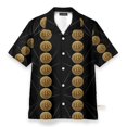 thumbnail image 5 of Camisa hawaiana de gran tamaño con solapa y estampado 3D de Bitcoin para hombre y mujer, camisas cortas de playa para hombre y mujer, 5 of 5