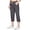 Grey, variant on YOTMKGDO Slacks for Women Active Women's Relaxed Lightweight Woven Cargo Capri Pant Women's Pants Black L