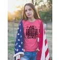 thumbnail image 2 of An All American Girl T-Shirt Juniors -Image by Shutterstock,  Large, 2 of 4