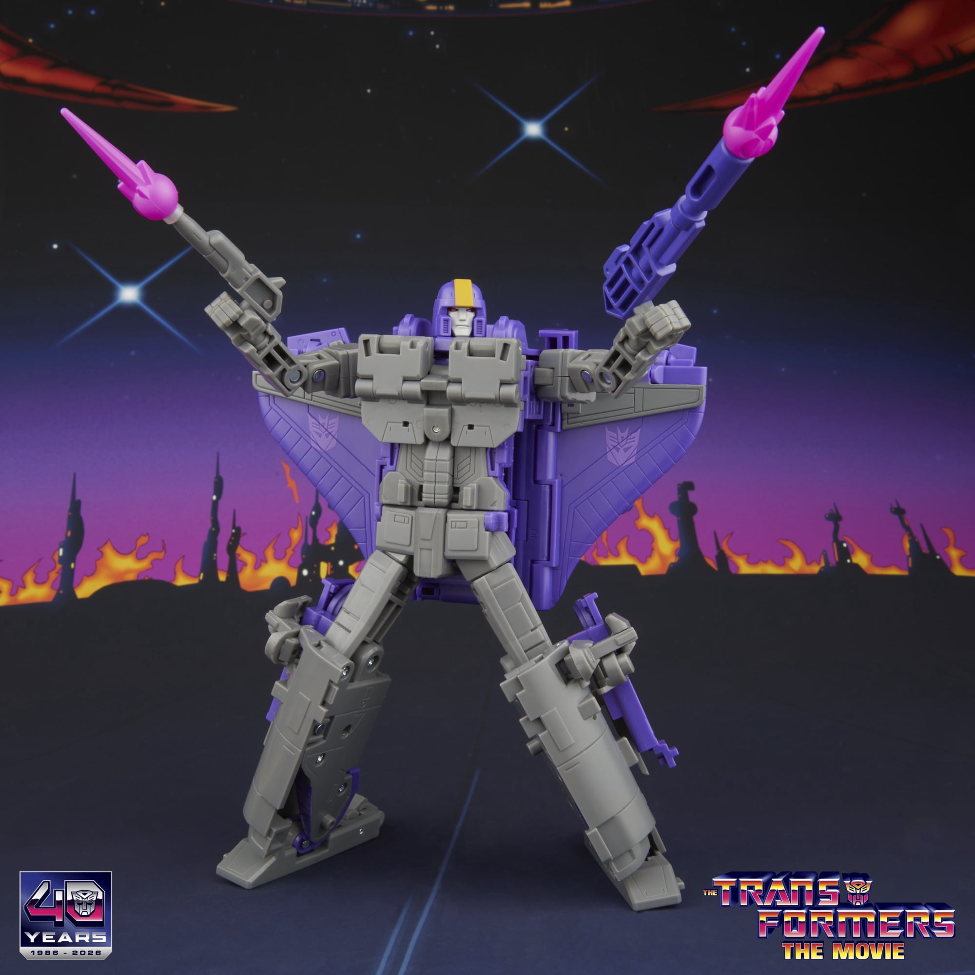 Transformers Toys Studio Series The Transformers: The Movie Astrotrain 6.75" Action Figure, 8+