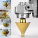 thumbnail image 3 of 1 Pcs Diamond Beveling Chamfer Bits, Diamond Beveling Chamfer Bit For Angle Brazed Diamond Chamferer Ceramic Tile Reamer Angle Grinder Chamfering And Grinding Drill Bit Grinding Head, 3 of 8