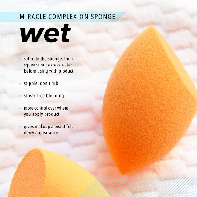 Techniques Miracle Complexion Sponge, Makeup Blending Sponge for 1 Count - Walmart.com