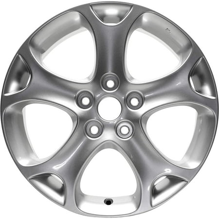 New Aluminum Alloy Wheel Rim 17 Inch Fits 2008-2010 Mazda I 5 l 17x6.5 5 on 114.3 - 4.5 Inches 5