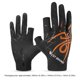 thumbnail image 3 of WEST BIKING Guantes de bicicleta Guantes de mano transpirables con corte de dos dedos (naranja L), 3 of 6