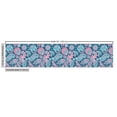 thumbnail image 2 of Ambesonne Oriental Fabric by the Yard Upholstery, Bohemian Persian Paisley, 2 Yards, Blue Pink, 2 of 4