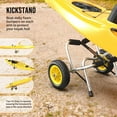 thumbnail image 5 of Bonnlo Kayak Cart Canoe Dolly Fishing Kayak Accessories Carrier Foldable Paddle Board Trolley Boat Trailer Transport with NO-Flat Airless Tires Wheels and 2 Ratchet Straps, 5 of 9