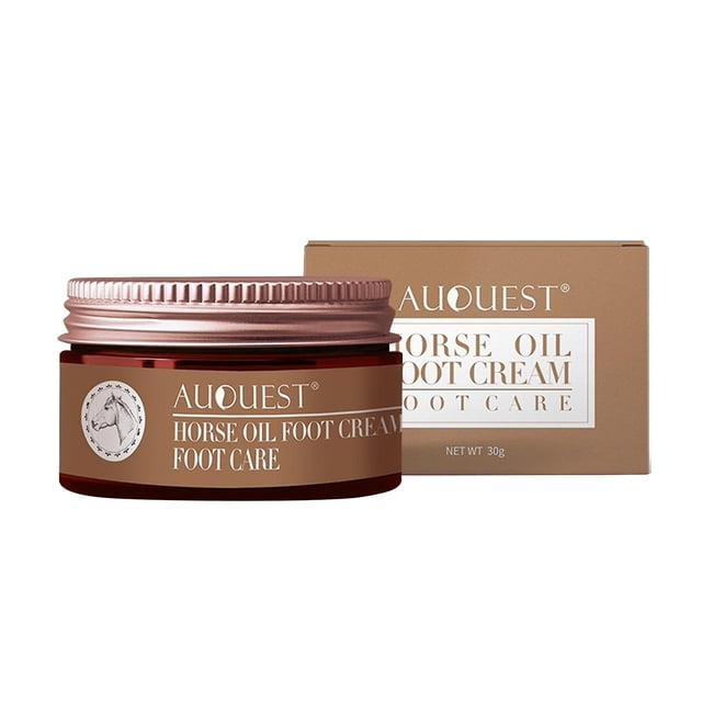 Crema hidratante con aceite de caballo para talones agrietados, 30 ml