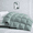 Green, variant on KAKABELL Premium Goose Feather & Down Comforter Queen Size,100% Cotton Cover,Fluffy & Lightweight,3D-Baffle Box Design,Equipped with 8 Corner Tabs ,Soft & Breathable, Premium Hotel Bedding 90" x 90"