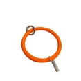 thumbnail image 1 of Inteprter Cadena para teléfono móvil para hombres y mujeres, resistente al agua, Color sólido, Universal, Flexible, anillo antipérdida, cordón de Teléfono y Comunicación Naranja, 1 of 6