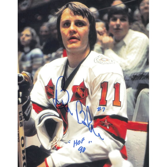 Bill Barber Autographed 8x10 Photo Philadelphia Flyers SKU #247389