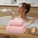 thumbnail image 1 of Fiudx Ofertas Flash Artículos En Oferta toallas De Baño Absorbentes De Terciopelo Coral Para Adultos Juego De toallas De Baño De toalla Facial Juego De toallas De Baño Suaves Y Cómodas Juego De toall, 1 of 7