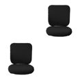 thumbnail image 1 of Guardoinrt Soft and Breathable Swivel Chair Cover Seating Experience Black Backrest + Cushion Cover 2Set, 1 of 6