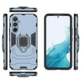 thumbnail image 4 of ELEHOLD Rugged Case for Samsung Galaxy A54 5G,Metal Folding Ring Holder Kickstand Military Grade Shockproof Protective Slim Lightweight Case for Samsung A54 5G,Navy, 4 of 7