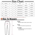 thumbnail image 2 of Womens Capri Leggings Pants Clearance Clothes Under $5.00 Casual Stretch Athletic Workout Yoga Pants High Waist Slim Fit Trousers, 2 of 6
