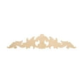 thumbnail image 4 of 5-1/4 in. x 24 in. x 5/8 in. Unfinished Hand Carved North American Solid Hard Maple Wood Onlay Acanthus Wood Applique, 4 of 5