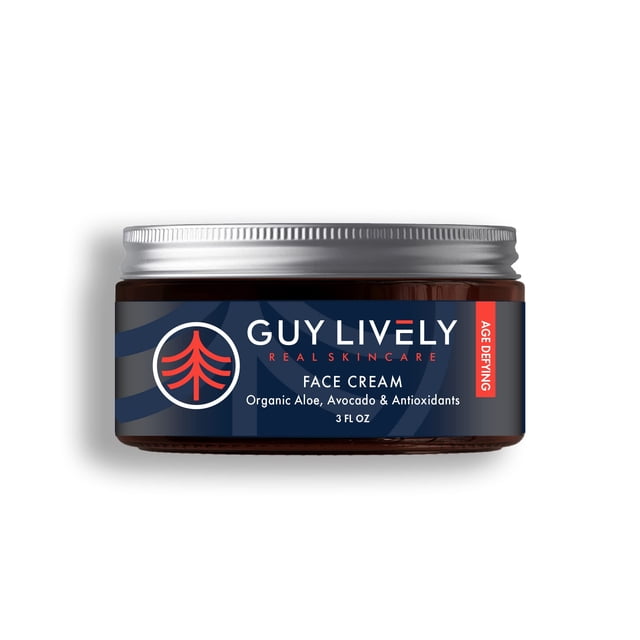 Crema facial hidratante Guy Lively Premium Antienvejecimiento para hombres