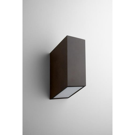 Uno  14 Inch 8.4W 120V 2 Led Wall Sconce-Oiled Bronze Finish-3000 Color Temperature Oxygen Lighting 3-701-22