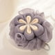 thumbnail image 4 of Flor de baño flor de ciruelo - esponja de baño suave para ducha y baño, 4,7x3,1 pulgadas, crea una espuma rica, poliéster, beige/rosa/amarillo, 4 of 6