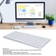 thumbnail image 4 of Teclado Inalámbrico en Español, Silencioso Liviano Liviano Silvero Blancos Blancos Teclado Inspirador sin desvío Para Vije de Negocios para laptop, 4 of 7
