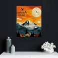 thumbnail image 4 of Nawypu  National Park Framed Canvas Wall Art Set, Mid Century Wall Decor, Grand Canyon Yosemite Rocky Mountain Wall Painting, Nature Landscape Art Prints for Living Room, Bedroom, Office, 4 of 4