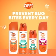 OFF! FamilyCare Mosquito Repellent IV Spritz, Outdoor Bug Spray, 7% DEET, Unscented, 6 oz