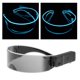 thumbnail image 2 of Gafas de sol luminosas Gafas de terre LED luminosas Tonos rico y Gafas punk vintage para festivales Bares Clubes Fiestas Rendimiento Regalos para niños Brillo fresco - Azul Azul Magideal Gafas de sol luminosas, 2 of 7