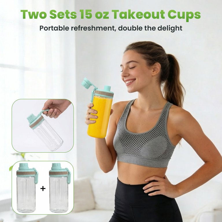 DaPlug Personal Blender for Smoothies with 2 Cups photo 5