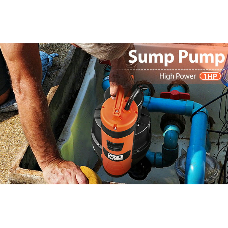 HEAVY DUTY SUBMERSIBLE FLOOD POND WASTE CESSPIT SUMP SEWAGE DIRTY WATER  PUMP 20M