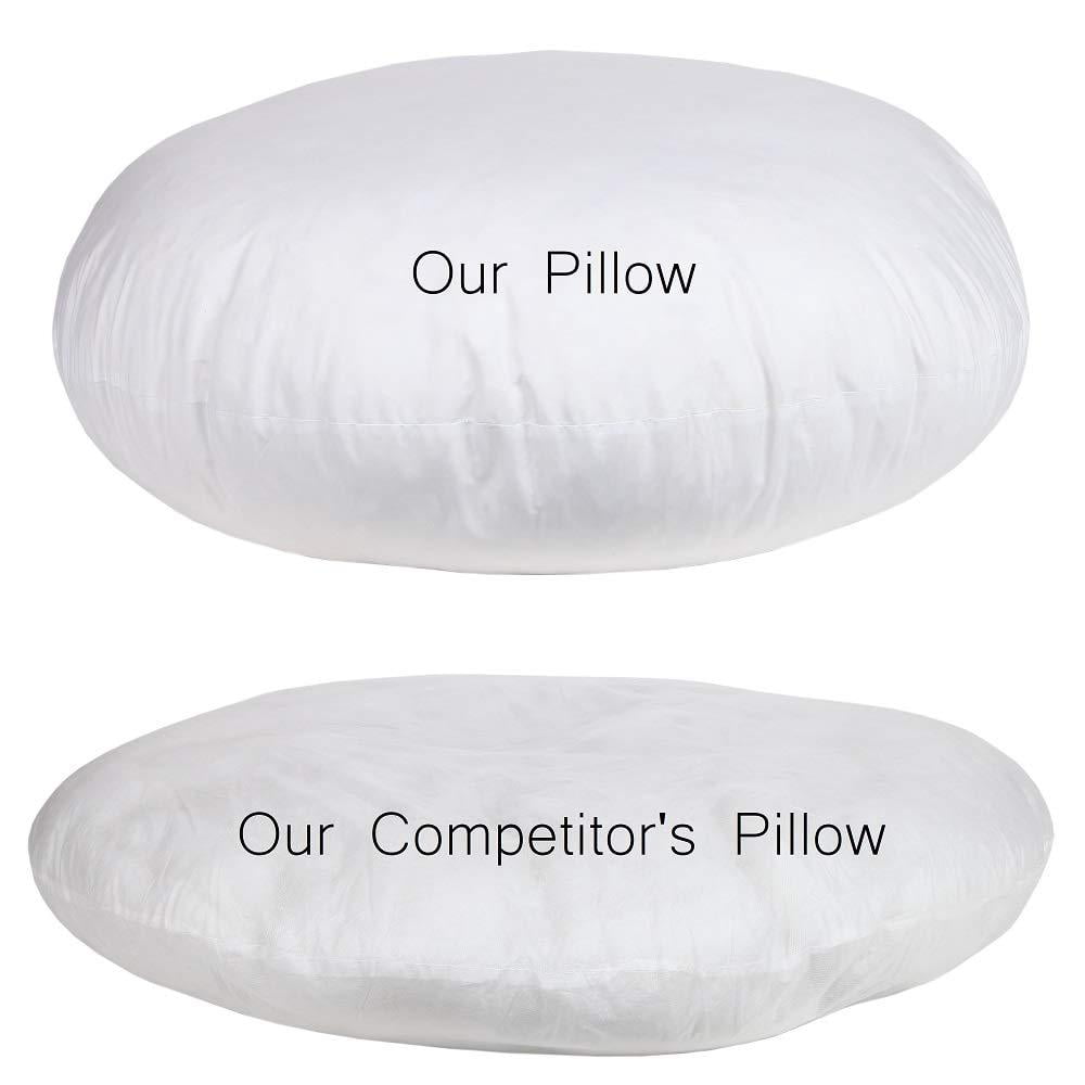 32 round pillow insert