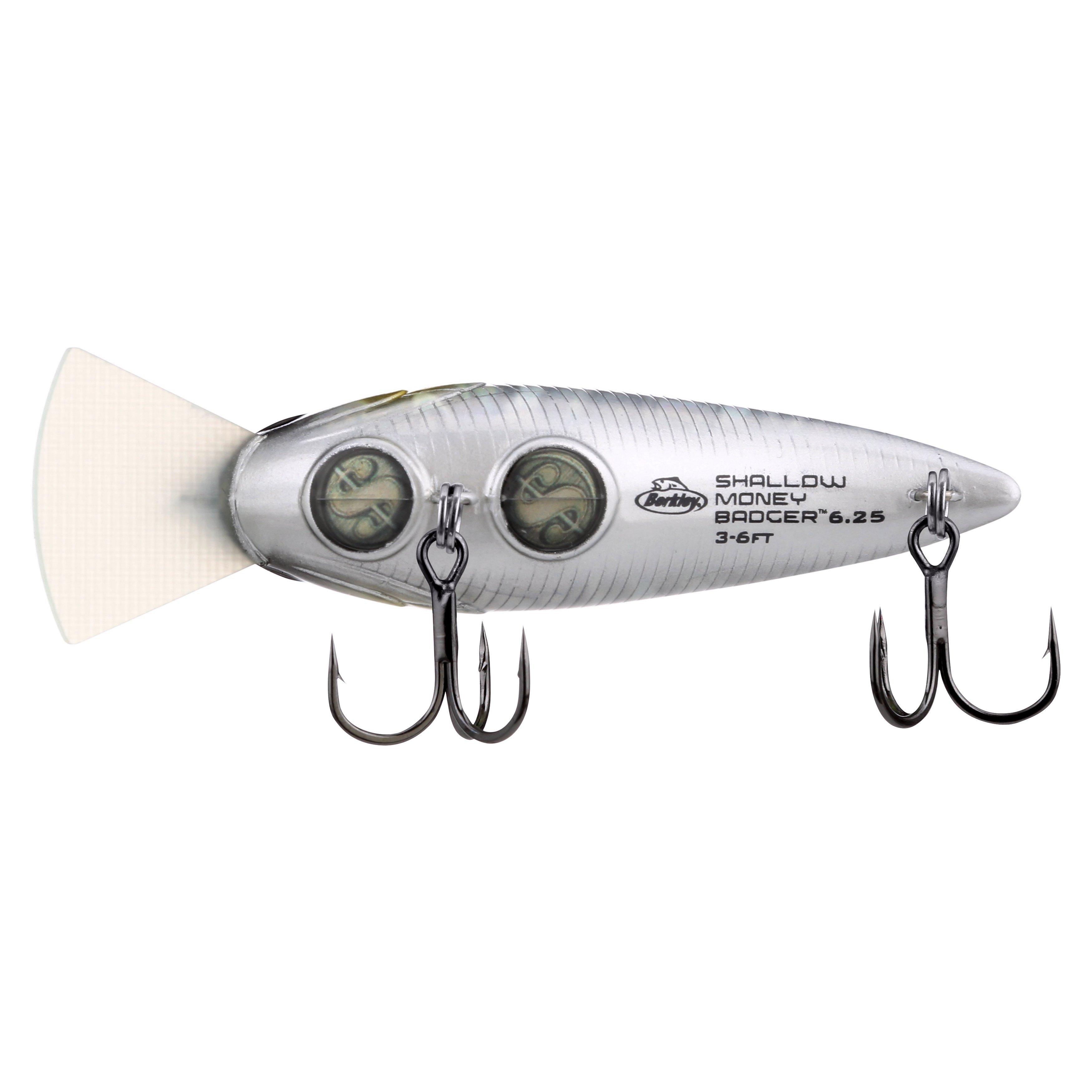 Berkley Shallow Money Badger Fishing Crankbait, 2.5 in, Hybrid Baitfish-Crayfish